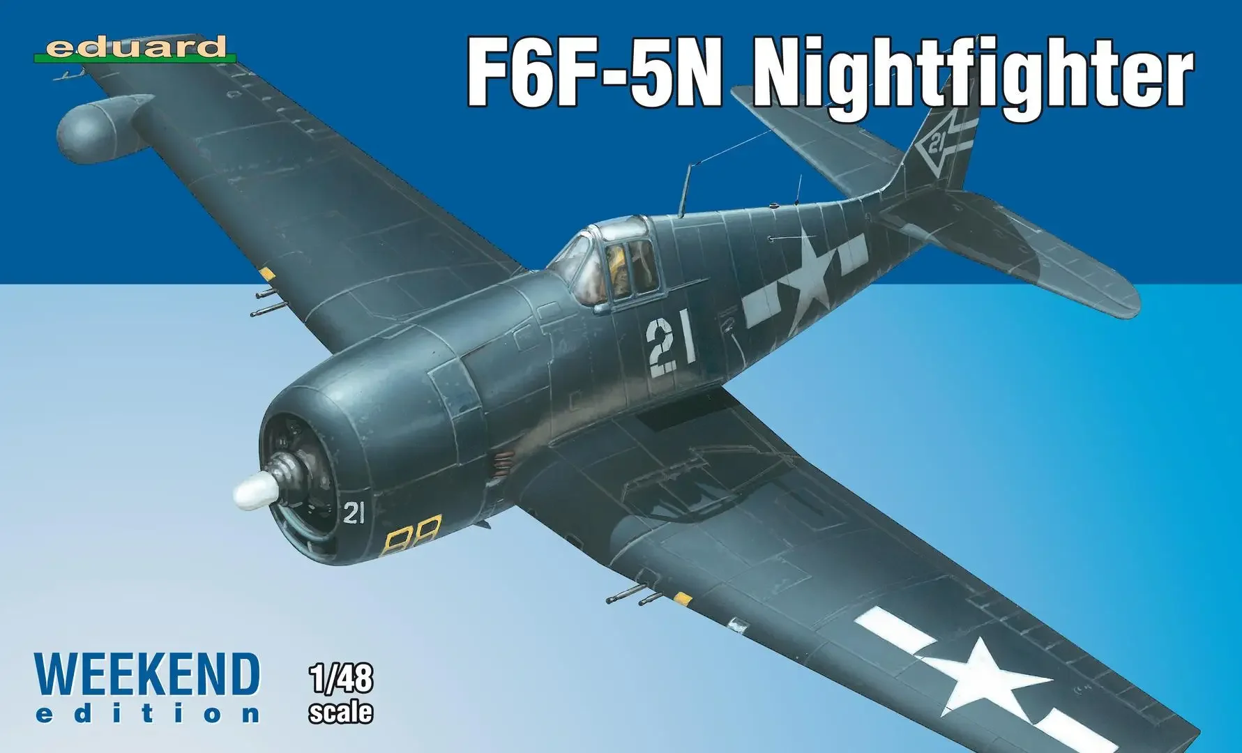 

Eduard 84133 1/48 Grumman F6F-5N Nightfighter Weekend Edition (пластиковая модель)