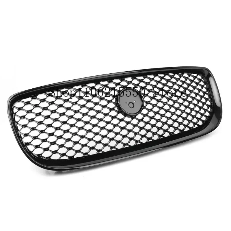 

Car Front Grille ABS Exterior Moulding Honeycomb Grill For Jaguar XE 15-18 Front Bumper Racing Grille Radiator Upper Mesh Grill