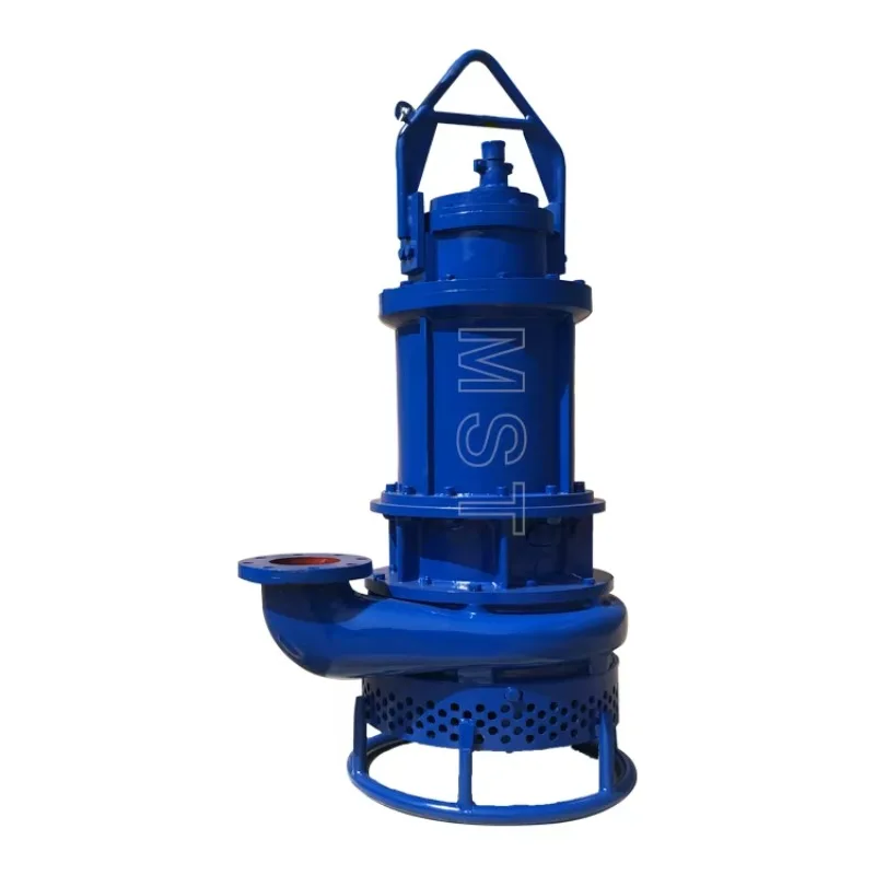 Single-stage centrifugal submersible slurry pump river channel dredging and sand mining