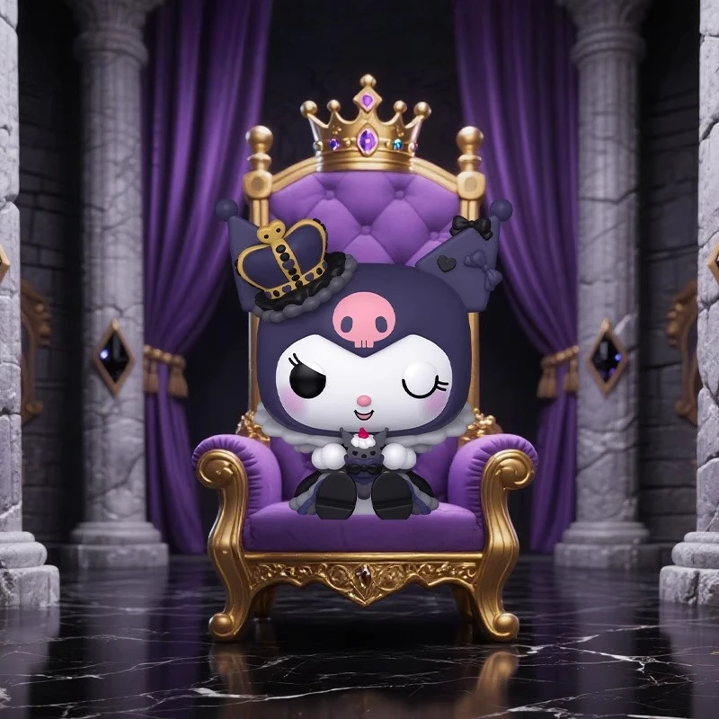 

Genuine Edition FUNKO POP Sanrio Kuromi 20th Anniversary Royal Costume Anime Decoration Ornament Model Toys Collectible Model