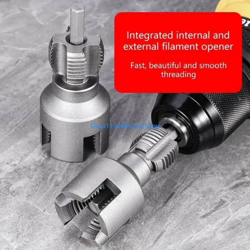 Multifunctional Heavy Duty Reusable Threading Maker Tool Set For PVC Pipe 2pcs