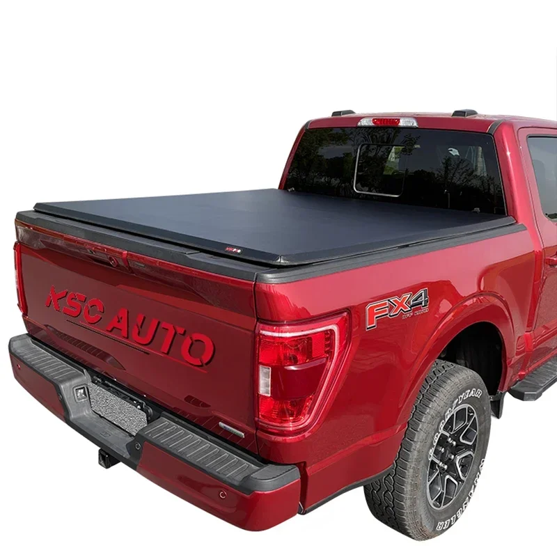  SR Series Soft Roll Up Truck Bed Tonneau Cover for Chevy Silverado /GMC Sierra 6.5' Bed 2019-2024