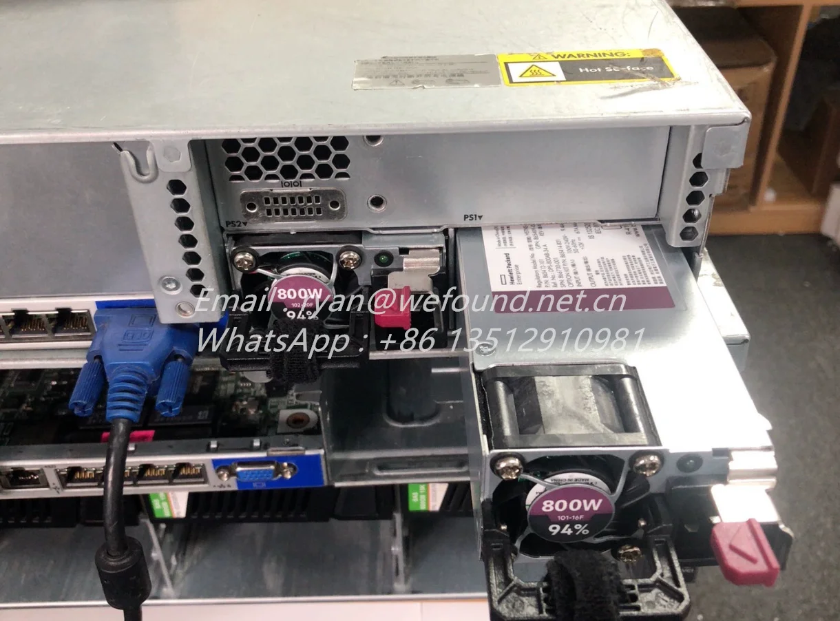 HSTNS-PL41-1 untuk HPE G10 GEN10 SERVER 800W PLATINUM Power Supply GPN 865409-001 SPN 866730-001 PN 865412-201 OKN 865414-B21,OEM