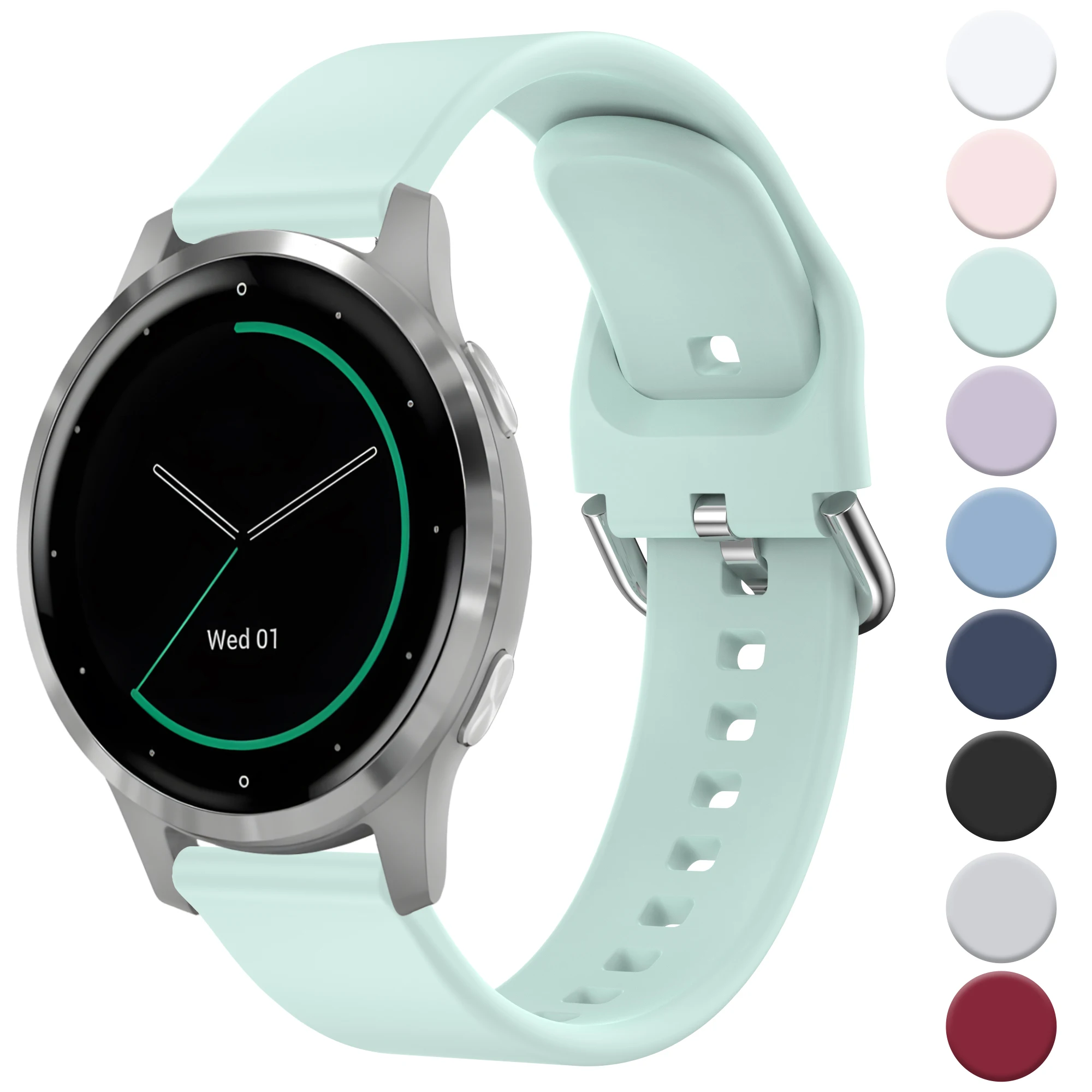 18Mm Silicone Watch… - image