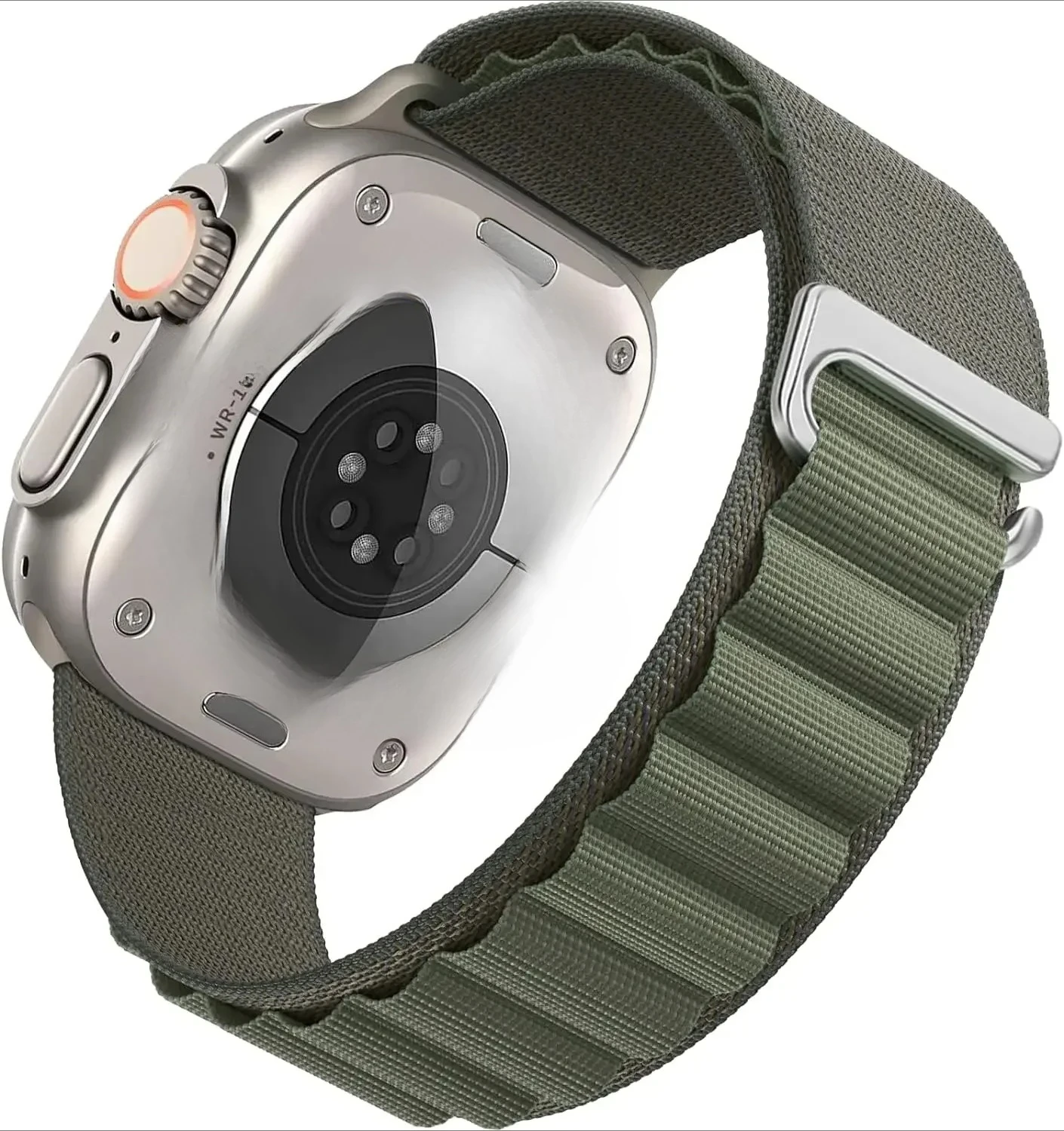 ترقية جبال الألب النايلون حزام ل سوار ساعة يد آبل 11 10 9 8 7 45 مللي متر 41 مللي متر 42 مللي متر 46 مللي متر الترا 3/2 49 مللي متر سوار حزام الساعات iWatch 6 5 SE