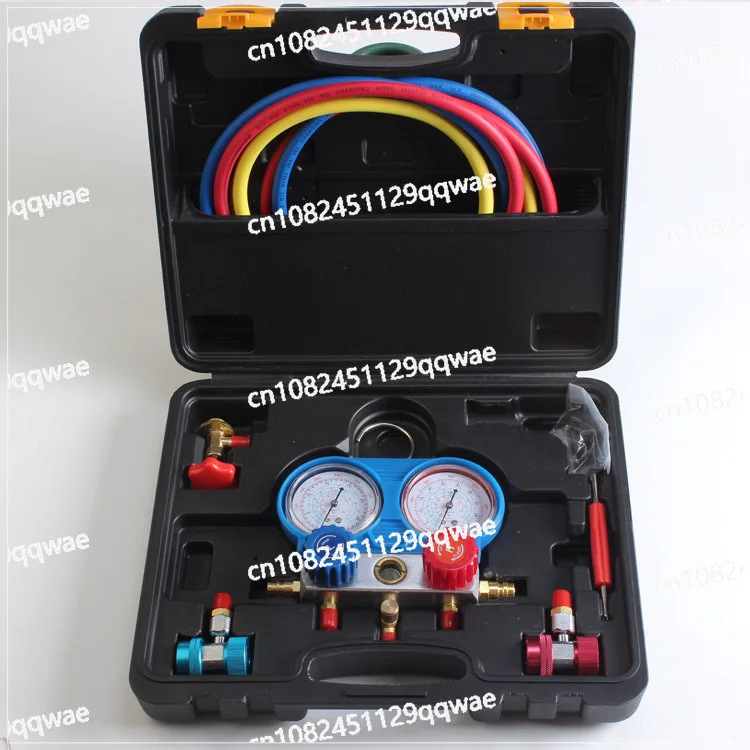 

Automotive air conditioning snow dual gauge valve pressure gauge kit, household refrigeration air conditioning maintenance