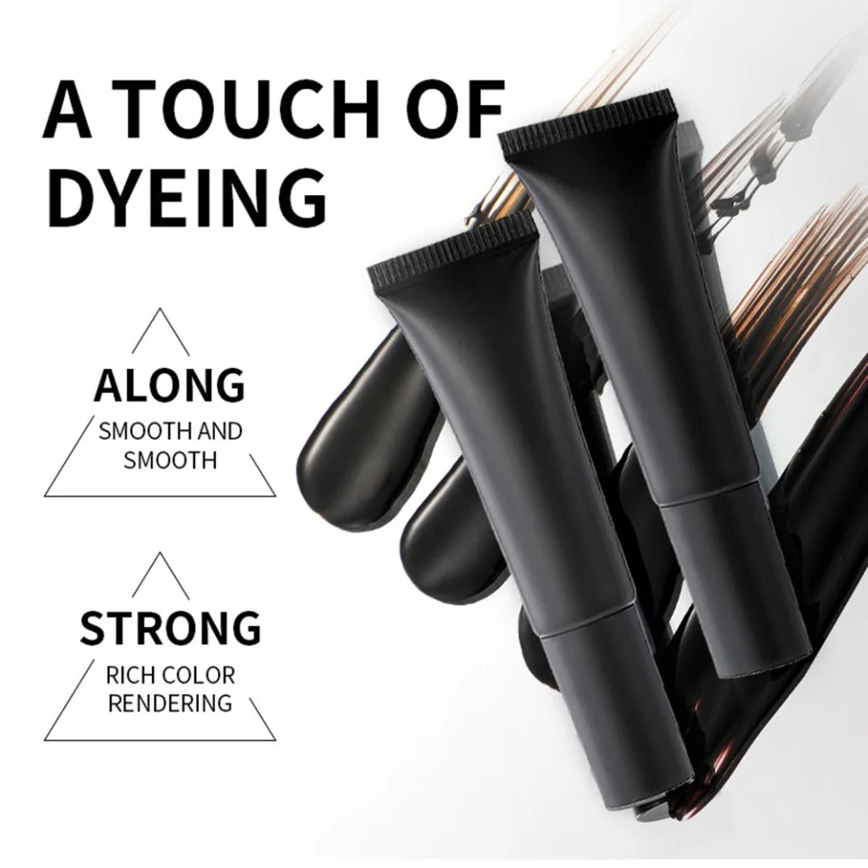 Wegańska Miękka Kremowa Kredka do Brwi Naturalna Private Label Długotrwała Odporna na Rozmazywanie Tint do Brwi Makijaż Własne Logo Hurt