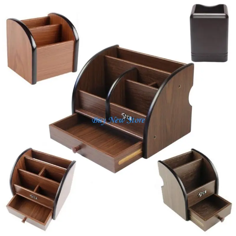 

20CE Pen Holder Magazine File Book Stopper Drawer Bookend Multi-in-one Design