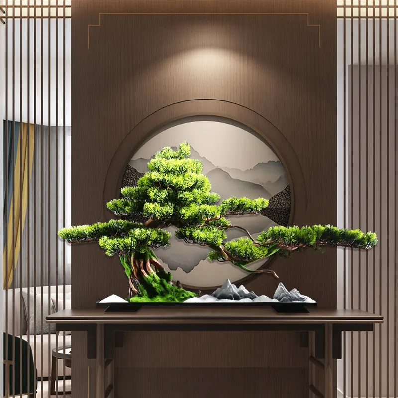 

Landscape landscaping soft decoration desktop decoration creative simulation zen living room suitable for entrance hall hotel