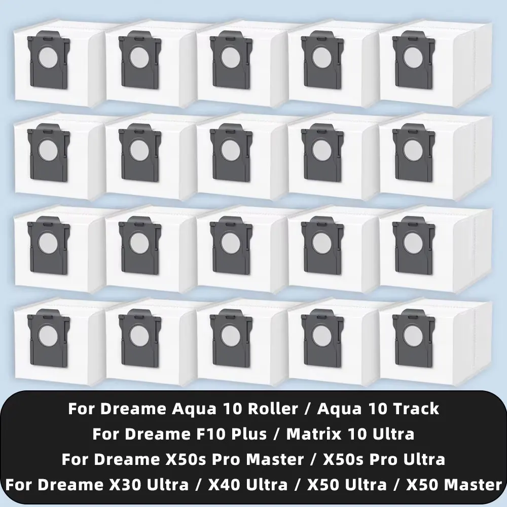 �y�Z�[�����z�W�o�@�o�b�O �ƌ݊���������܂� Dreame X30 X40 X50 Ultra, X50 Master, X50s Pro Ultra, X50s Pro Master, F10 Plus, Matrix 10 Ultra, Aqua 10 Pro Track / Ultra Roller Complete