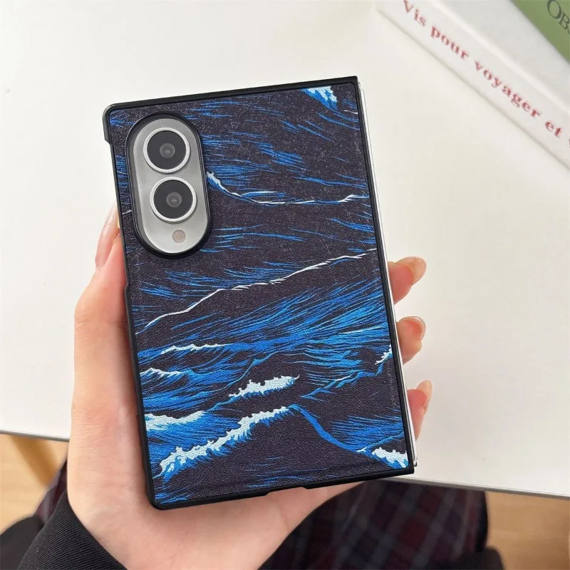 For Samsung Galaxy Z Fold 8 Case Stylish Built-in Magnetic Frosted PC Cover For Shockproof For Magsafe For Z Fold 8 Wide Funda
