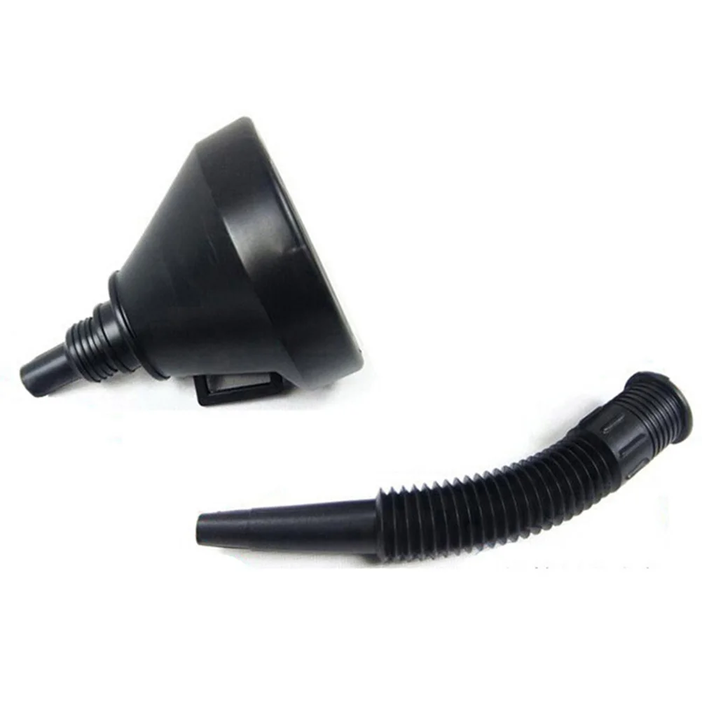 Oil Replacement Fuel Funnel Motorcycle Engine Folding for Car Gasoline Funil Drain