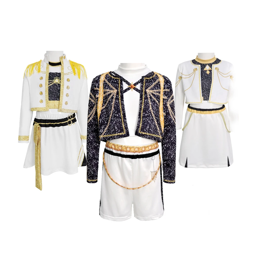 

Костюм Руми для девочек, костюмы Миры для косплея Зои, K поп-охотник, групповая одежда для выступлений на сцене, Хэллоуин