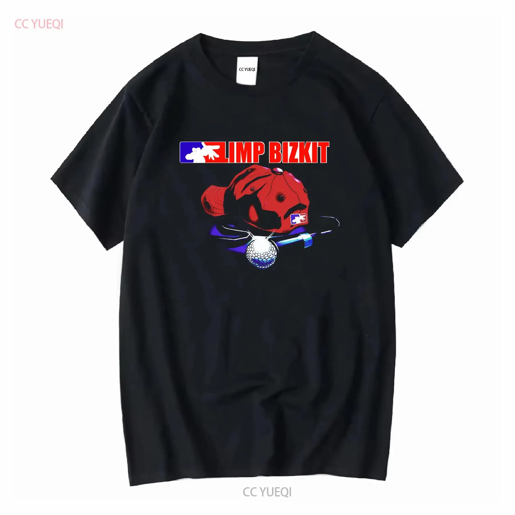 Camiseta de algodón Limp Bizkit Significante Otro Álbum Fred Durst vintage Lavado Versátil streetwear Unisex Transpirable Elegante
