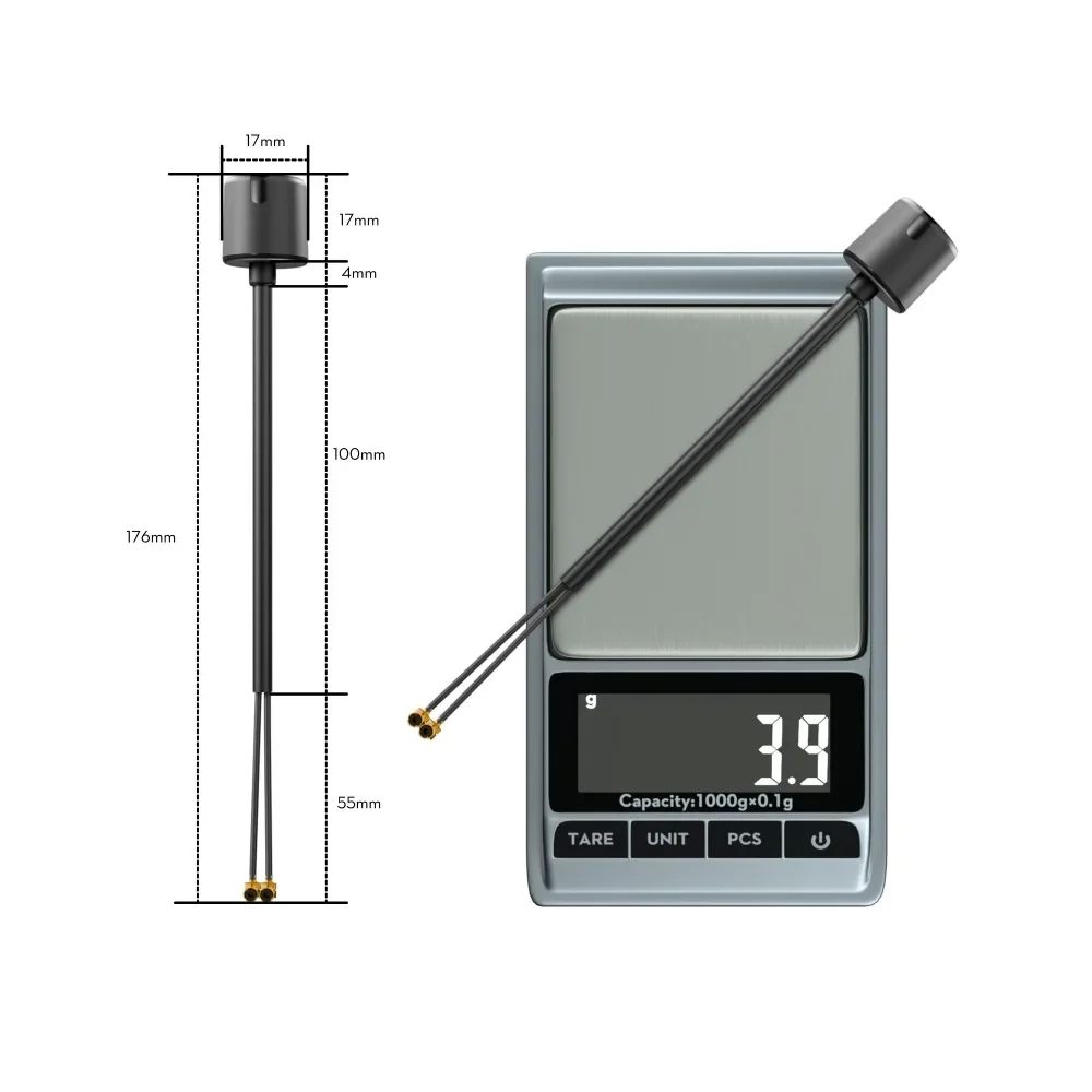 Flywoo バイポーラ デュアル バンド 5.8Ghz/2.4Ghz アンテナ V2 O3/O4 PRO と互換性あり FPV ドローン DIY パーツ用