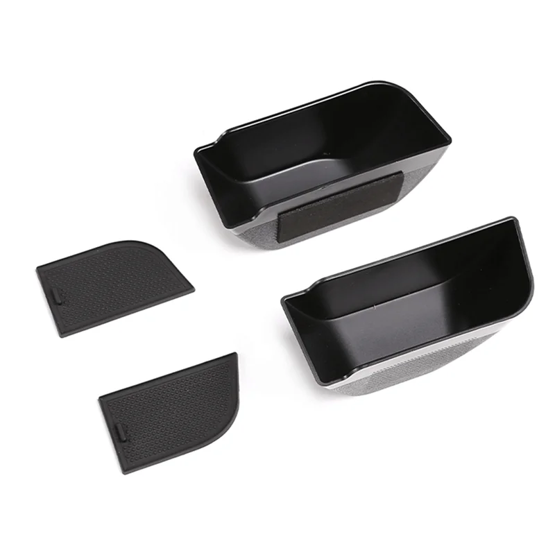 

3X Door Side Storage Box Phone Organizer Tray For Land Rover Defender 90 110 2020 - 2022 Accessories With Non-Slip Pad