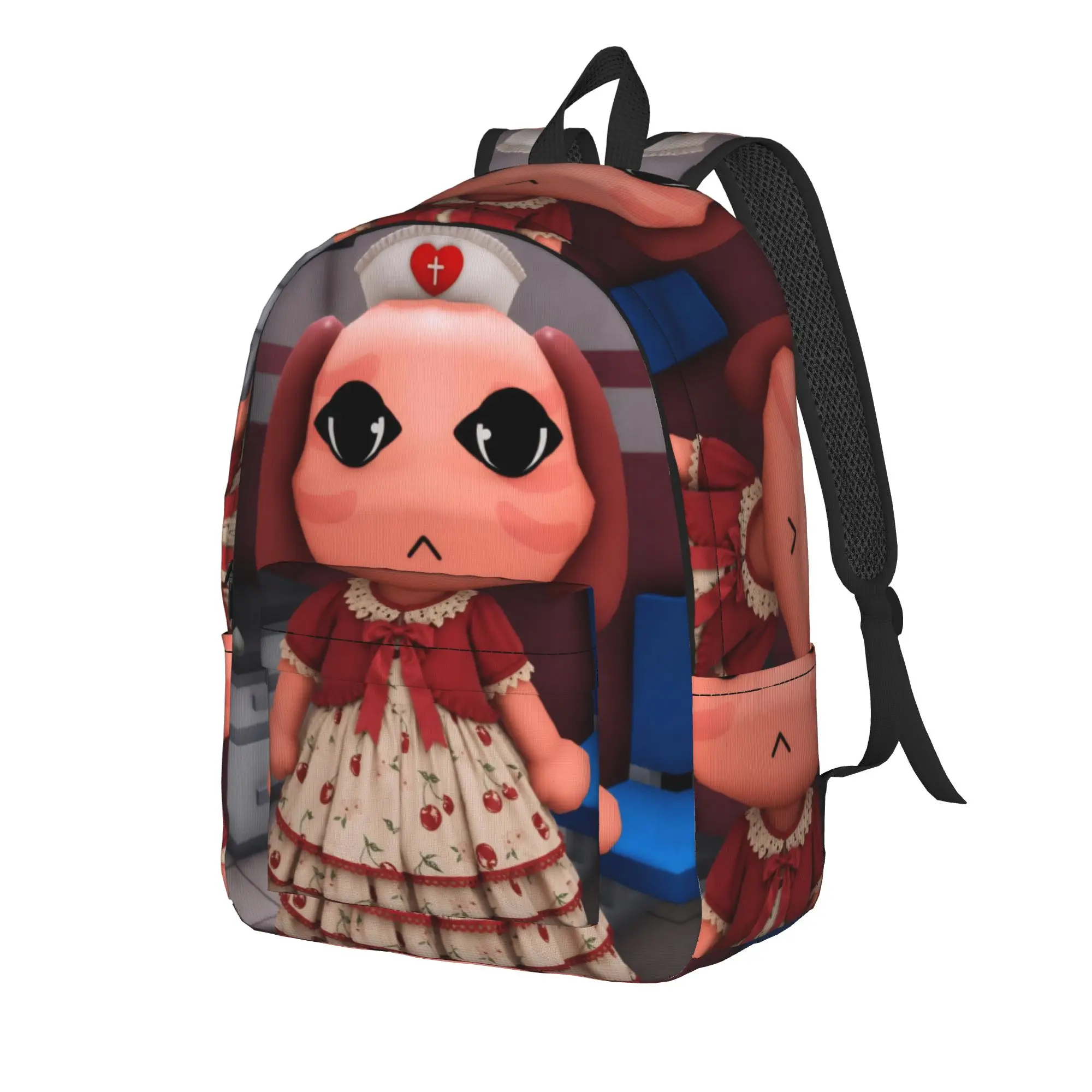 Animals Hospitals Backpack for Men Women Fashion Student Work Daypack  Laptop Canvas Bags with Pocket