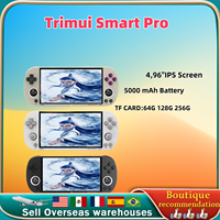 Trimui Smart Pro Handheld Game Console 4.96''IPS Screen RGB Lighting Video Game Console Linux System Retro Consoles Men Gifts