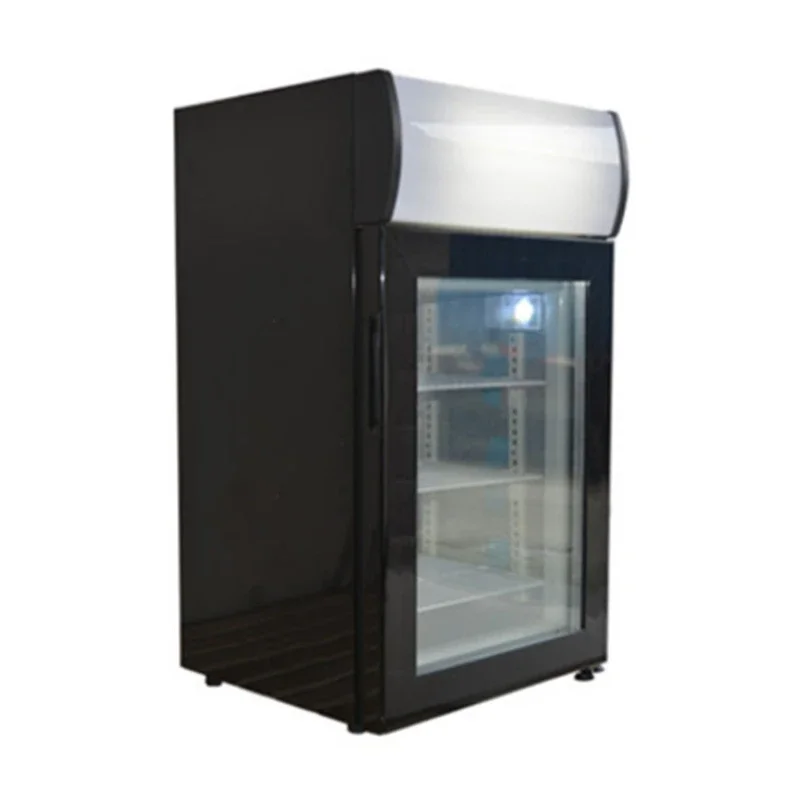 Commercial Small 50L Ice cream Display Cabinet Freezer Small Refrigerator