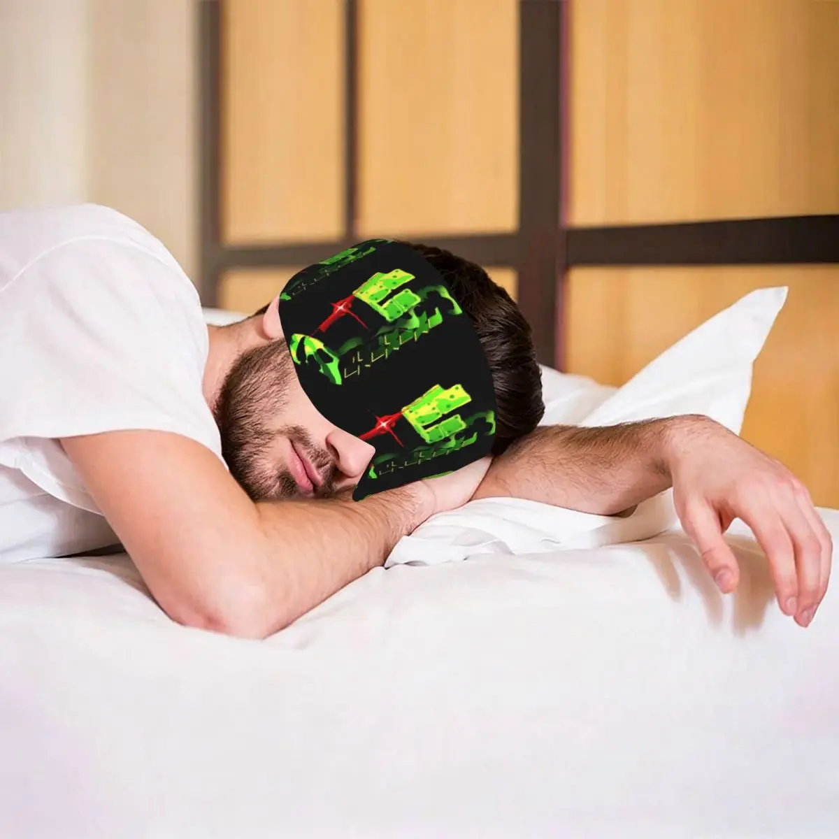 Forsaken 1x1x1x1 Headshot sleep eye mask Light Blocking Portable Eye Cover for Girls Boys Travel Party Gift Eyeshade eyepatch view 6