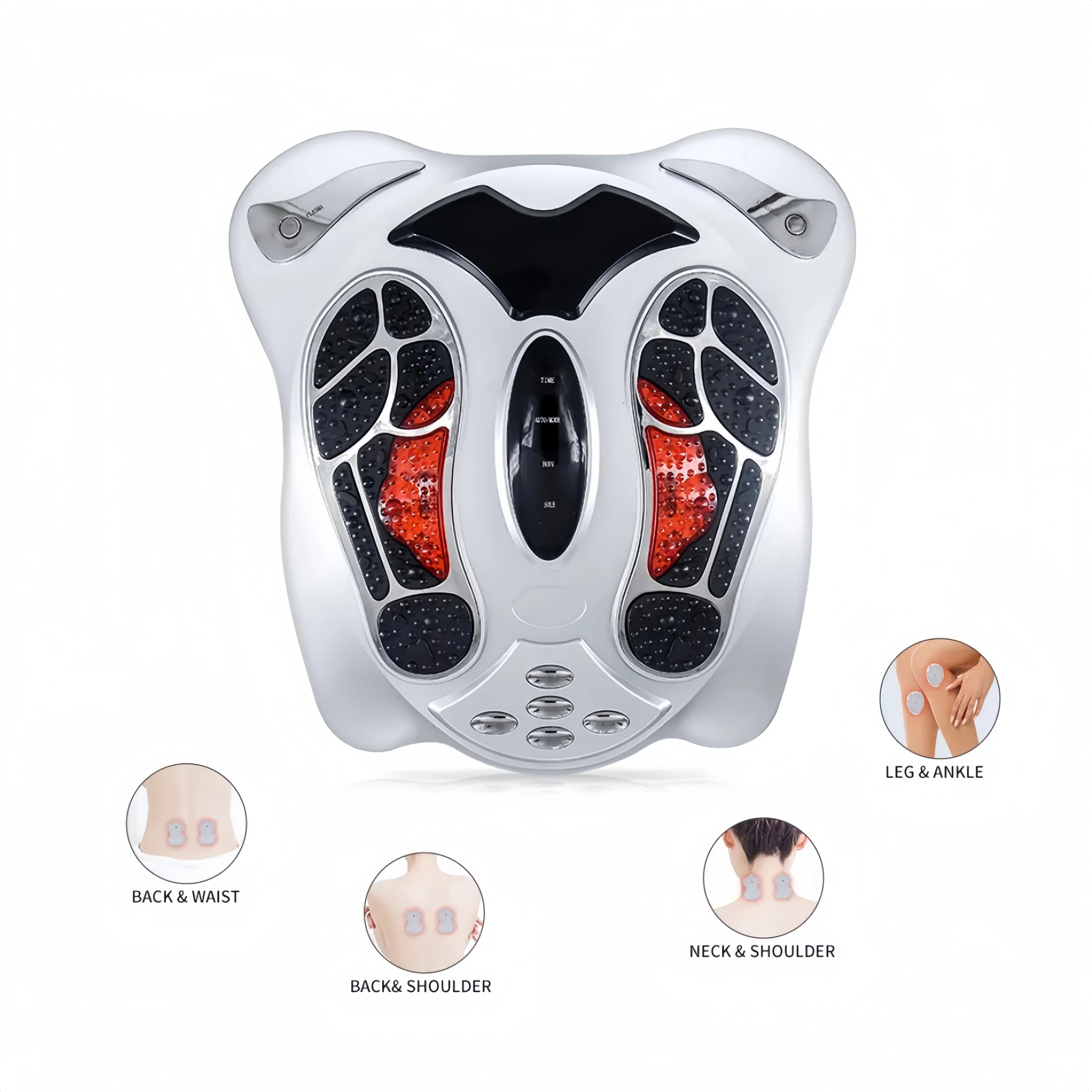 Home Foot Massager Intelligent Foot Spa Massage Machine Promote Blood Circulator Deep Relaxation Relieve Fatigue for Body Care