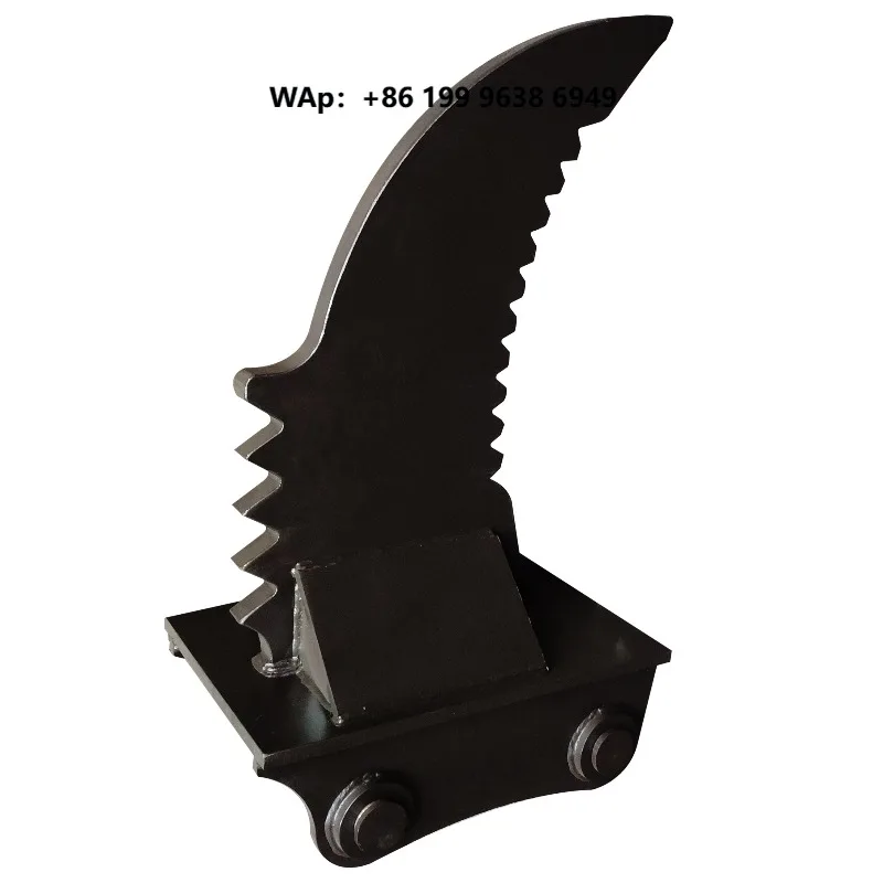 OEM Excavator Front Attachment Construction Parts Ripper Bucket For Excavator