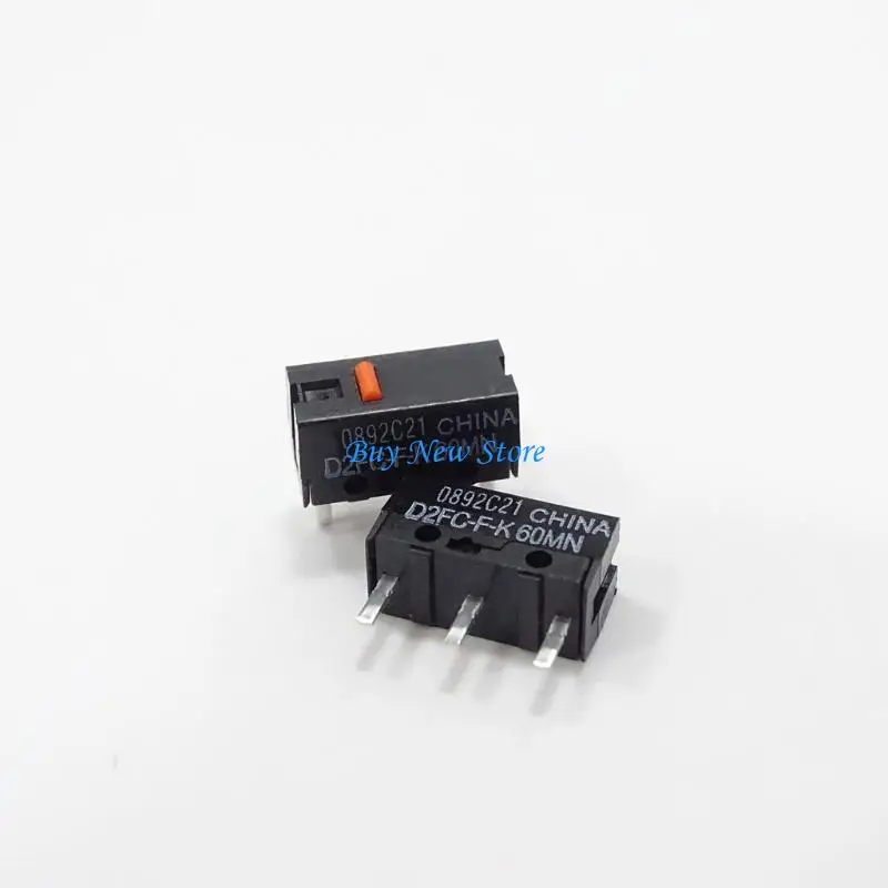 

20ce 4pcs MOUSE Micro Switch D2FC-F-K 60 млн. Кликов для мышиного трансмита 0,74N