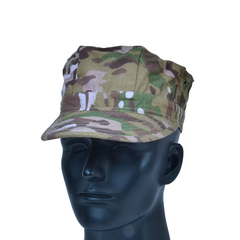 Tactifans Octagon Camouflage Hat Tactical Cap RipStop Nylon Hat Sport Outdoor Hunting Tactical Gear Free Size