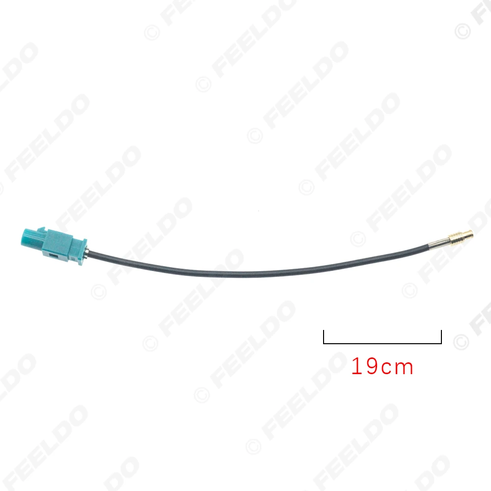 FEELDO Universal Male Fakra To Male MCX Aerial Adaptor Cable For DAB Retention Installation