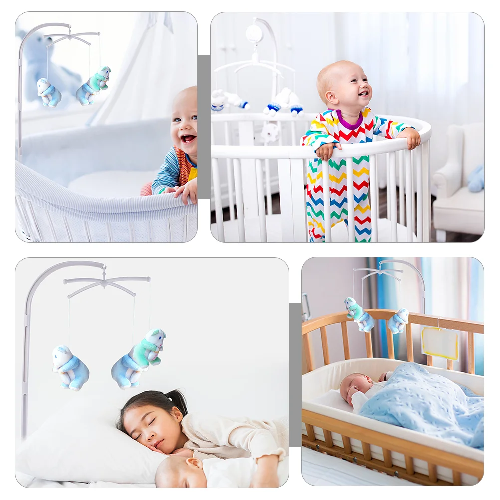 1 Set Baby Crib Mobile Bracket Bed Bell Holder Crib Toys Hanging Mobile Stand Baby Crib Mobile Stand Baby Bed Bell Supporting St