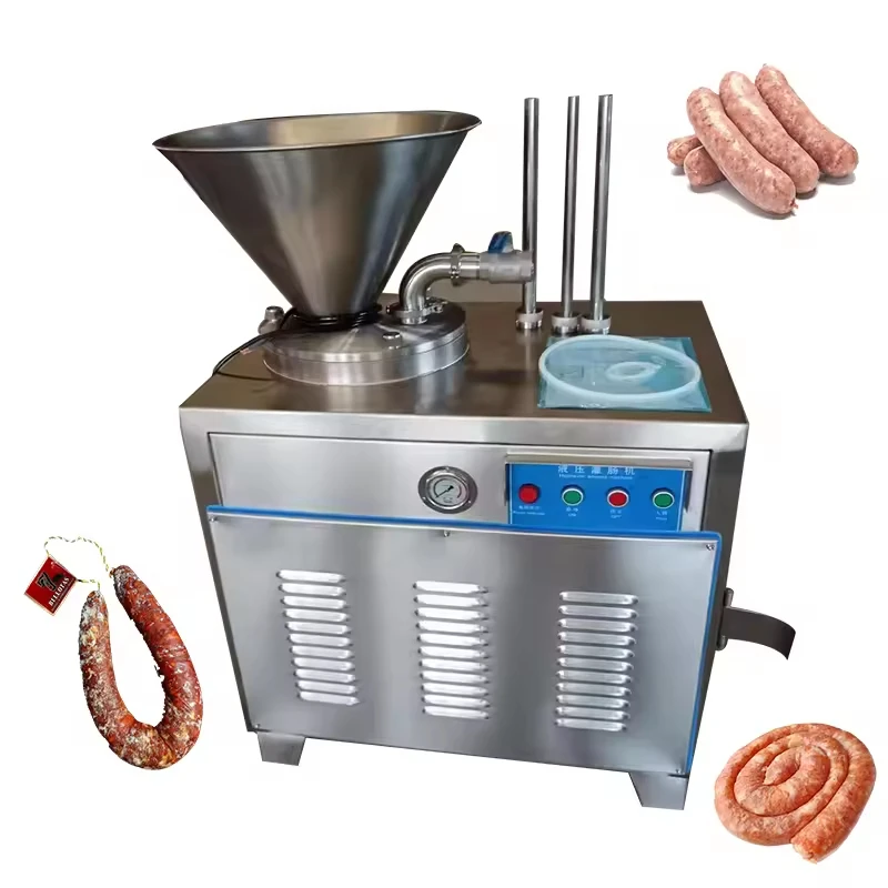 

New Electric Sausage Filler Production Line Machine Sealant Sausage Making Equipment