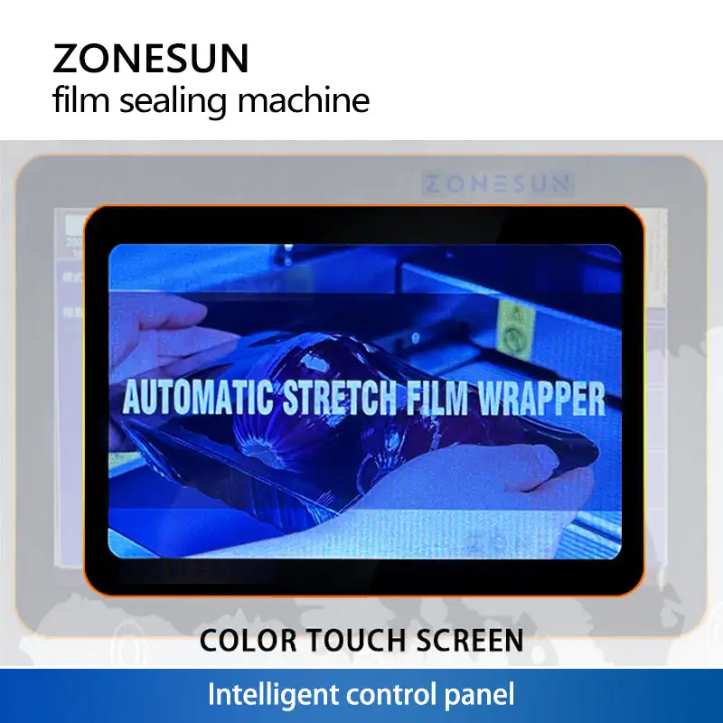 ZONESUN ZS-BXFS700 Fresh Food Tray Wrapper Plastic Cling Film Sealer