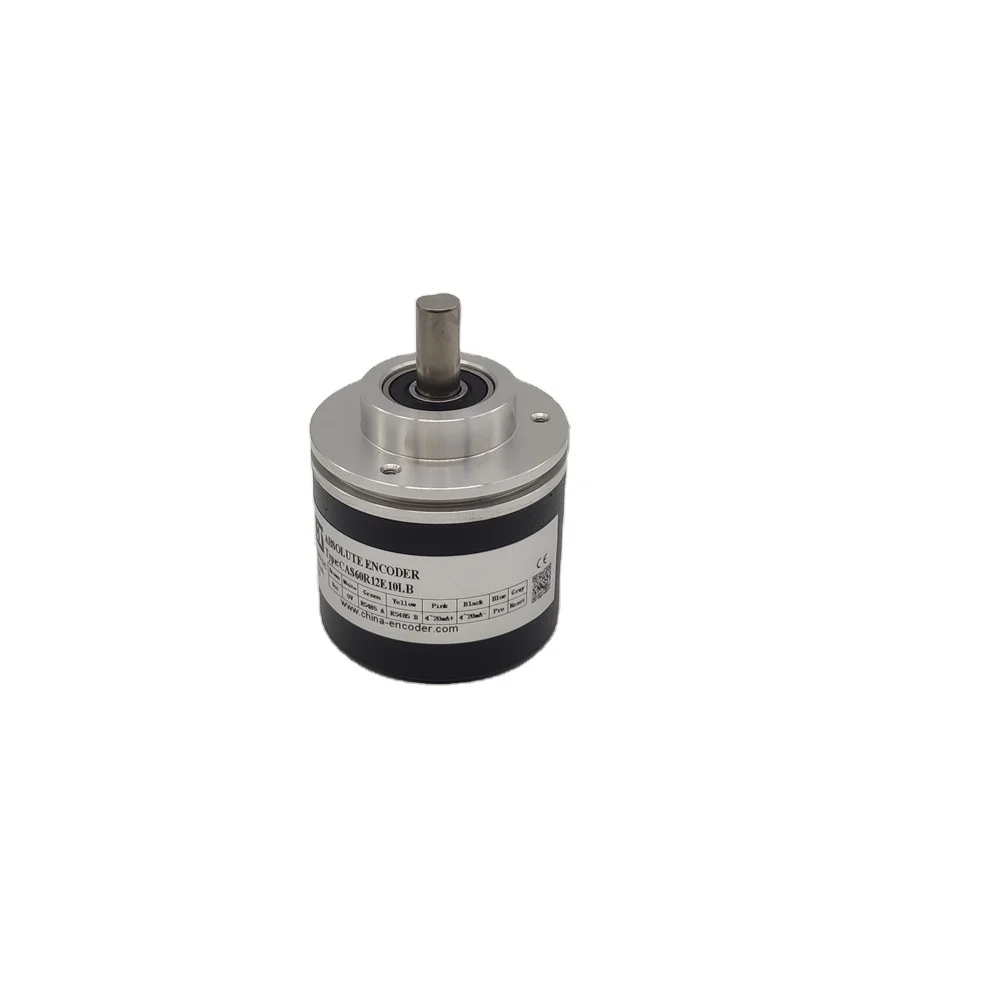 

CAS60R12E10LB Outer Size 60mm Absolute Rotary Encoder Single Turn 12 Bit 10-30Vdc 4-20mA Output