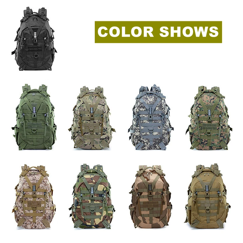 Imagem -05 - Mochila de Nylon Impermeável 25l 900d Mochilas Militares ao ar Livre Tactical Sports Camping Caminhadas Trekking Pesca Hunting Bag