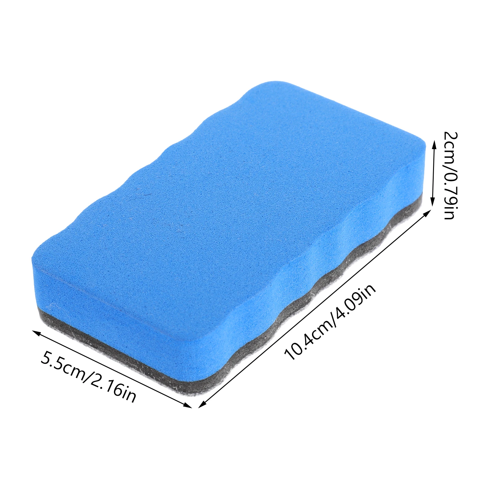3Pcs Dry Erase Eraser Whiteboard Wipe Tool Reusable Eva Material Lightweight Portable for Teachers Students Office Use