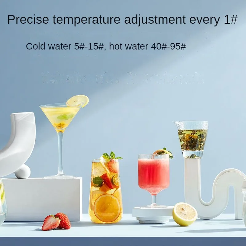 Water Purifier Countertop Touch Screen Hot and Cold Adjustable Antibacterial APP Interconnection Hot & Cold Water Dispenser