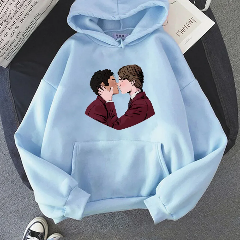 Sudaderas con capucha de dibujos animados para hombres, sudaderas de Manga con capucha de Anime, ropa de invierno, Tops Y2k, ropa informal de lana