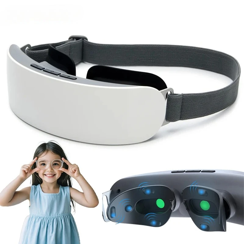 

Intelligent Vision Recovery Training Device ems Eye Massage Eye Care Mask Relax Fatigue Travel Rest Child Restore Myopia Glasses