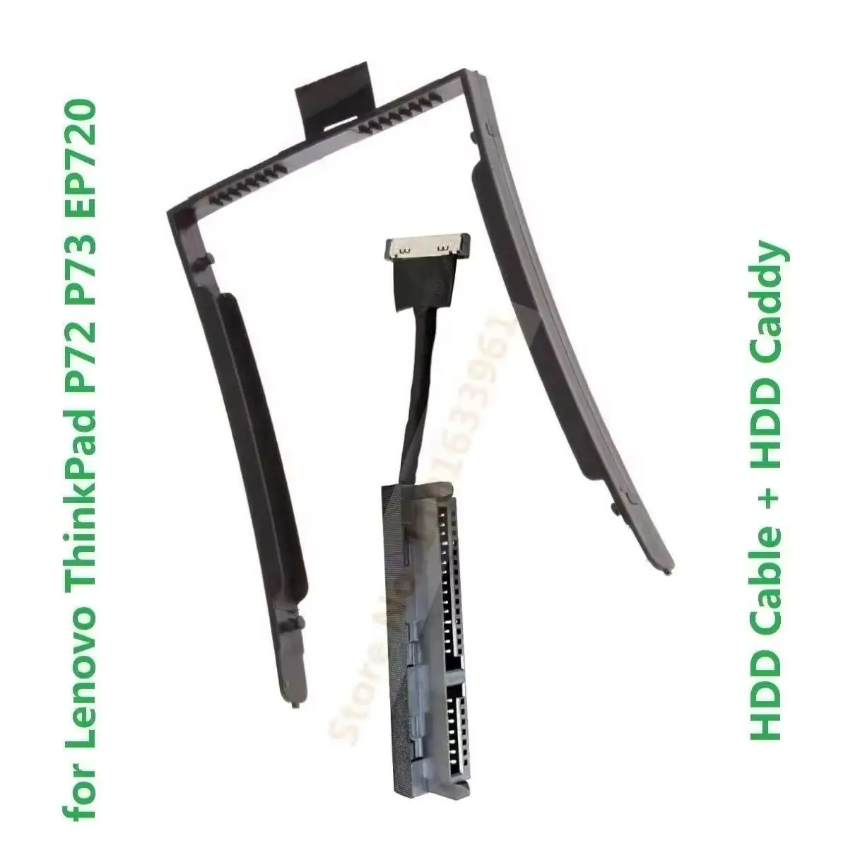Primary 2.5 SATA HDD SSD Hard Drive Cable Connector Caddy Tray Bracket for Lenovo ThinkPad P72 P73 EP720 P/N 02HK806 DC02C00CX00