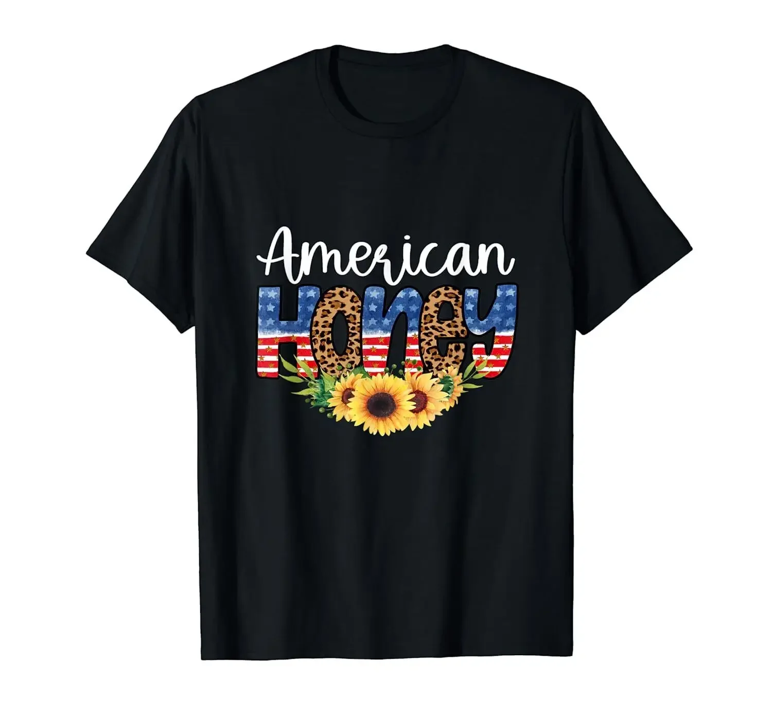 USA American Honey Patriot Western 4th Of July Independence T-Shirt