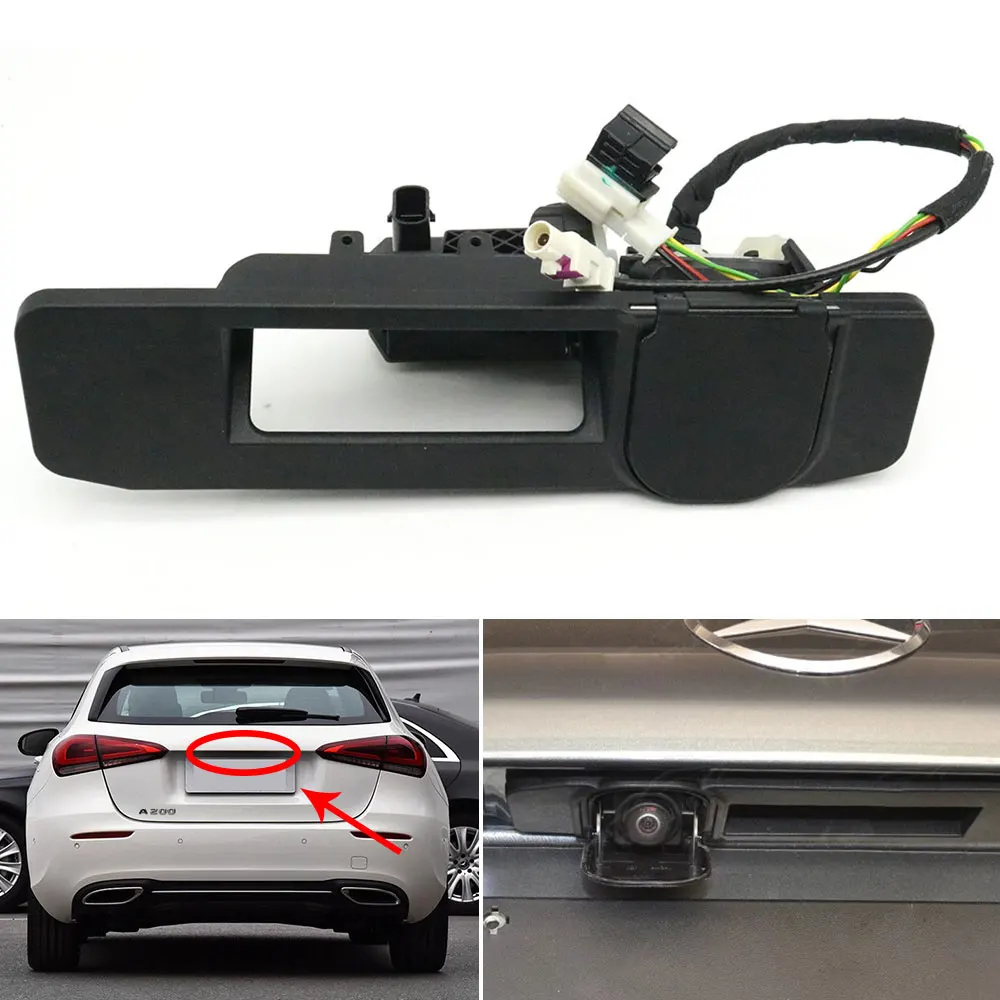 A1667500993 Car Tailgate Rear View Camera With Release Handle For Mercedes-Benz A/V/M/GLE/GLA/GLS/GL Class W447 W253 W166 W176