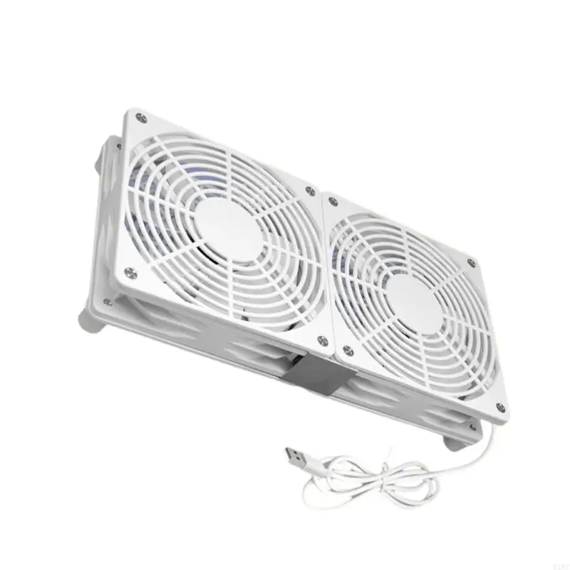 120mm USB 5V Cooling Fan Portable Cooling Fan for Tablet Receiver Router DVR
