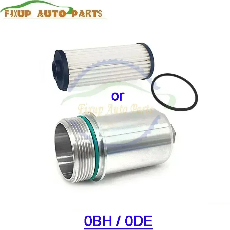 

0BH DQ380 DQ500 DQ381 0DW Auto Transmission Oil Filte Improved Filter Housing Cover For Audi VW 7Speed New Cluth Filter DSG 0DE