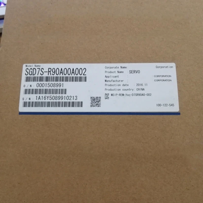 

BRAND NEW ORIGINAL SERVOPACK SGD7S-R90A00A002 SGD7S-R90A00A AC SERVO DRIVER