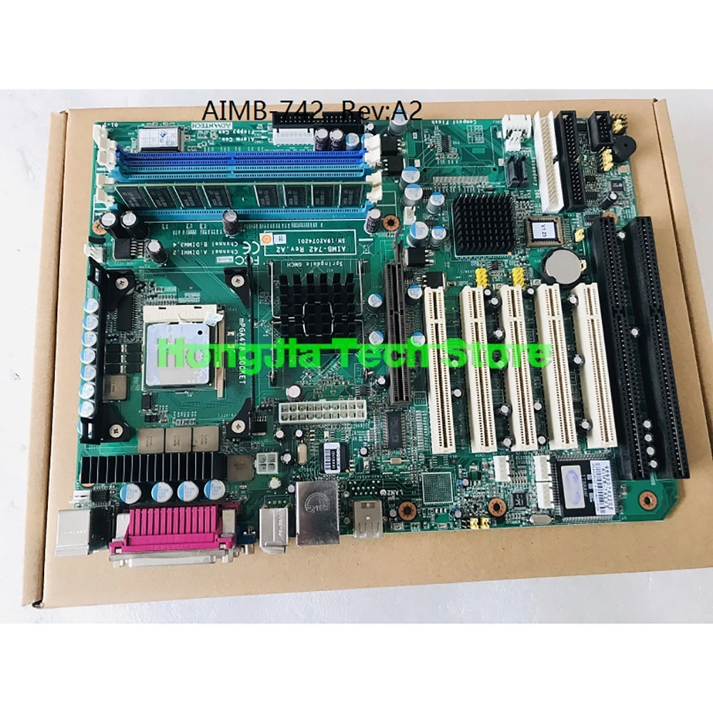 Hot Sale High Quality Industrial Computer Mainboard With 2 Isa Slots For Advantech AIMB-742 AIMB-742VE A2