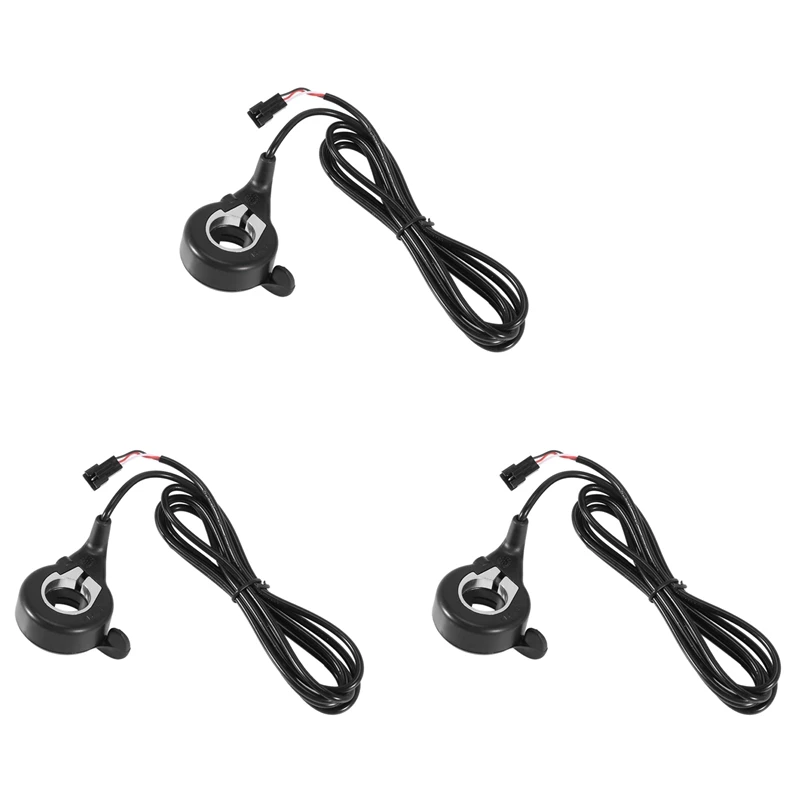 3X Ebike Electric Bicycle Thumb Throttle, FT-21X Finger Throttle Accelerator, Speed Control For Ebike Pocket Razor