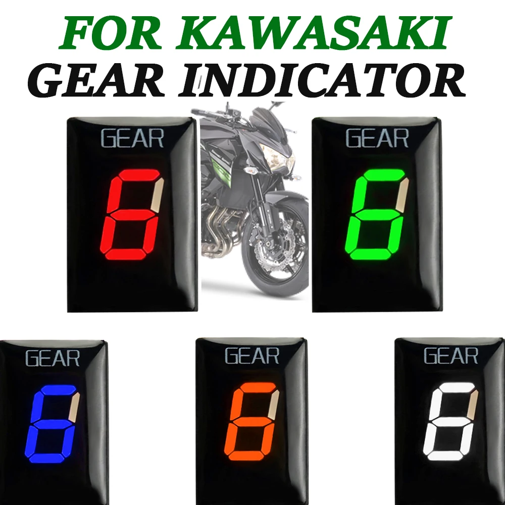 Motorcycle Gear Indicator Display Meter Ecu Mount For Kawasaki Z750 Z 750 Z750R Z800 Z800E Z1000 Z 1000 SX Z1000SX Z650 Z300