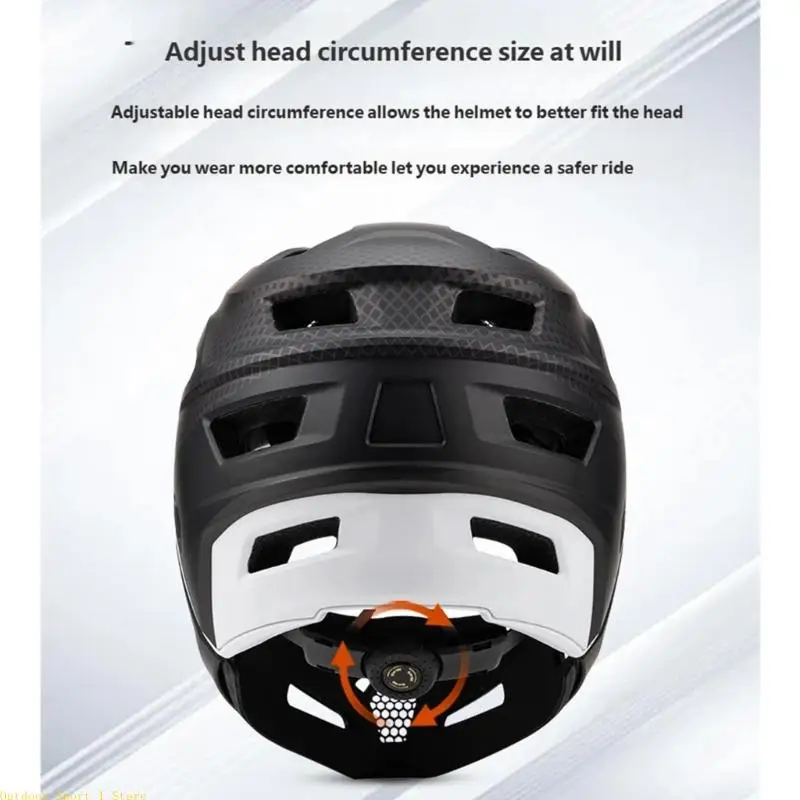 A0KA Impact Resistant Adventure Cycling Helmet Breathable Design For Mountain Biking