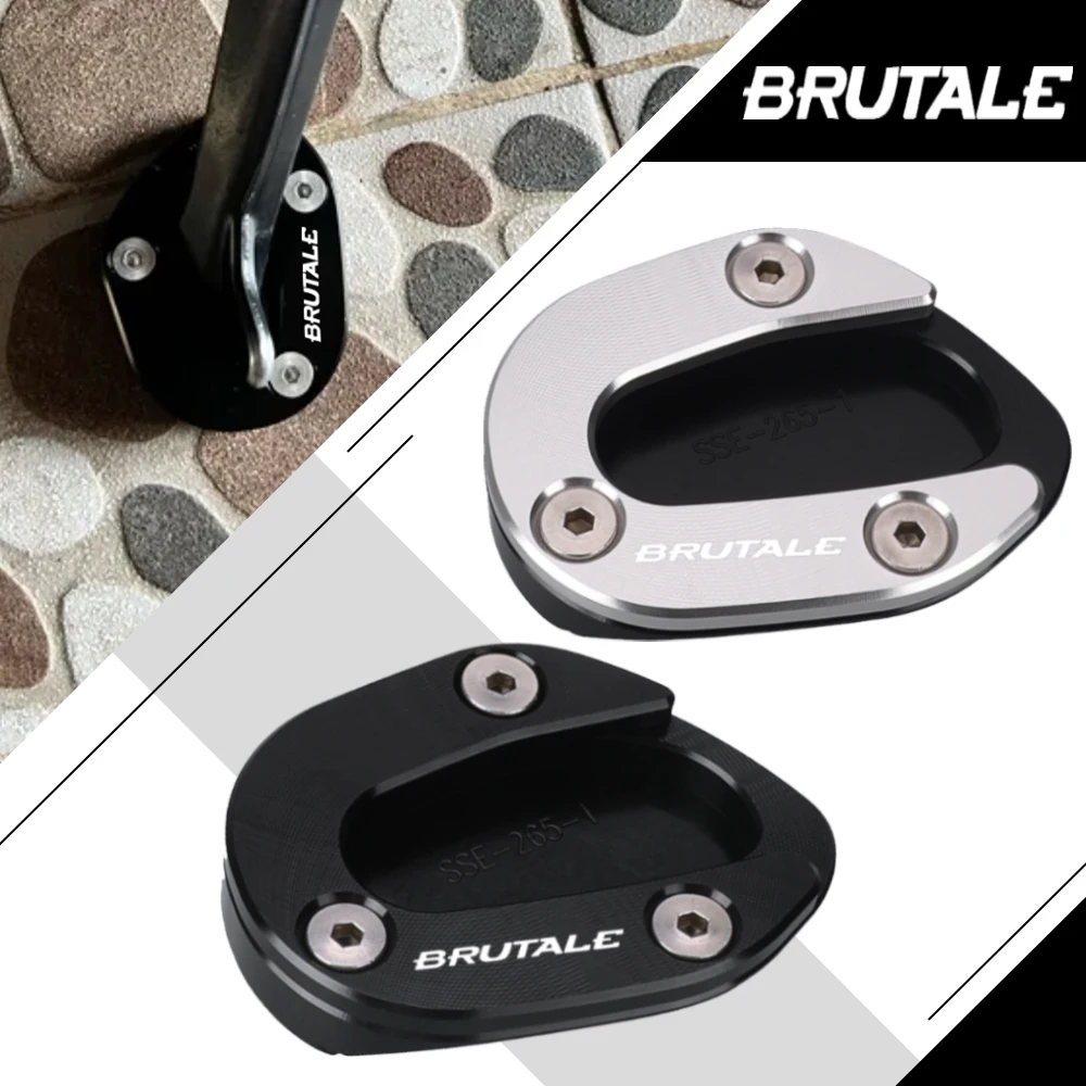 

Motorcycle Side Stand Enlarge Kickstand Enlarger Support Extension For MV Agusta Brutale 1000RS 1000 RS 2021 2022 2023 2024 2025