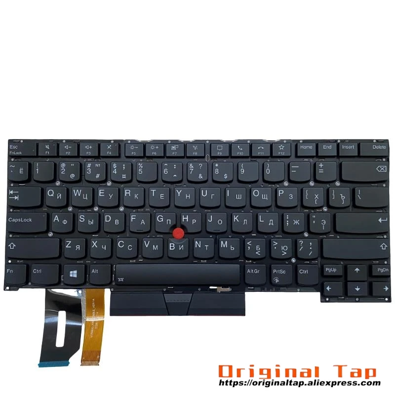 RU Russian Backlit Keyboard for Lenovo Thinkpad P1 Gen 3 X1 Extreme 3rd SN20W85551 SN20W85515